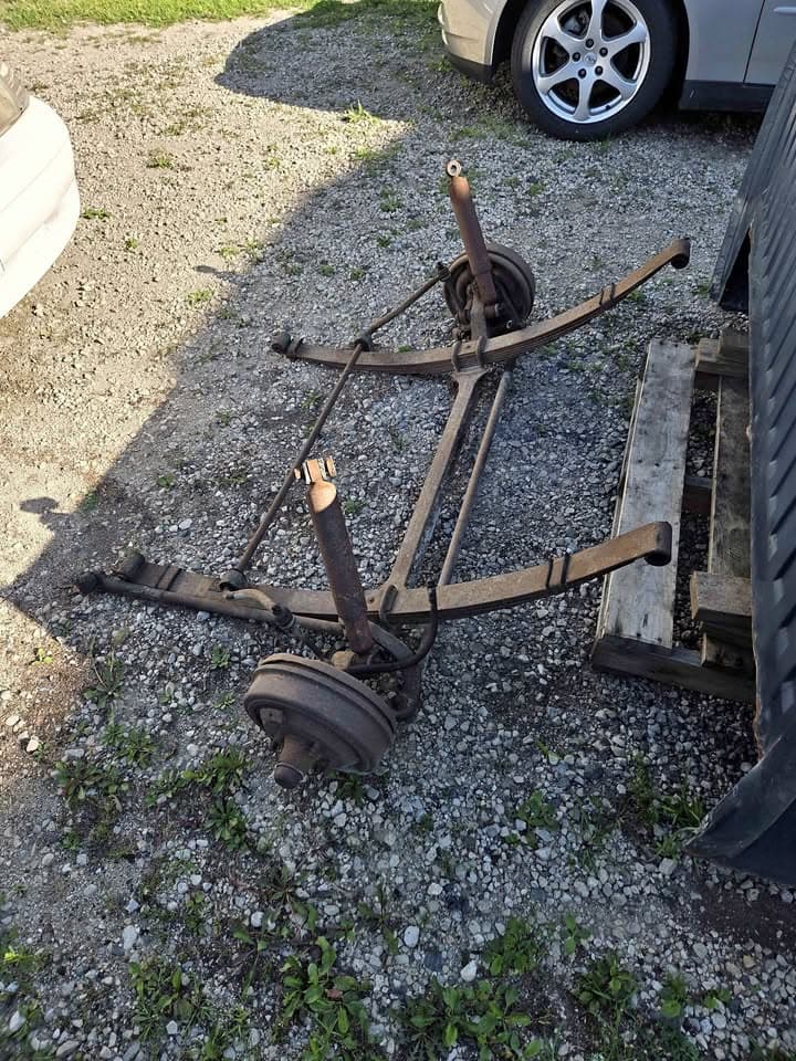1969 Dodge A100 Front Straight Axle And Springs
