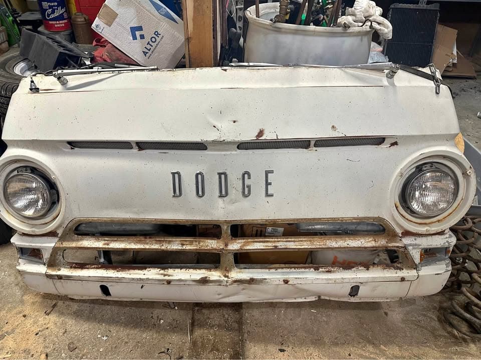 1967 Dodge A100 Van Front Panel Yard Art